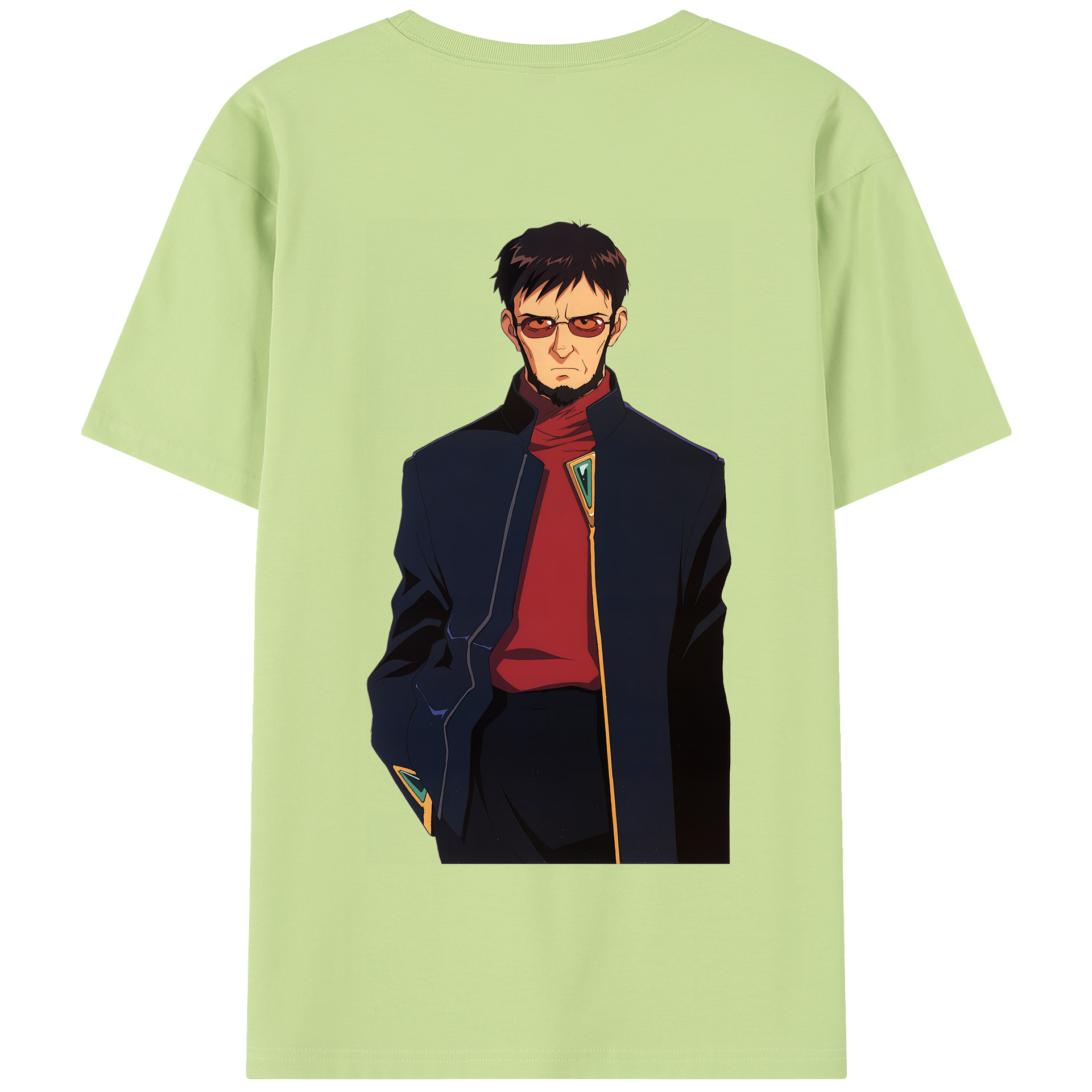 （画像用） EVA 新世紀エヴァンゲリオン 綿100％半袖Tシャツ（背面プリント）